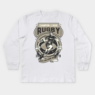 Champion League Rugby Kids Long Sleeve T-Shirt